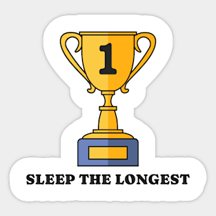 LONG SLEEP Sticker